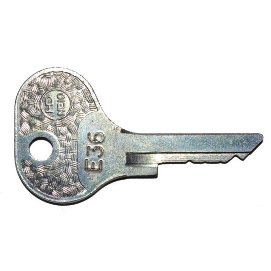 Plant Key for E36 Machinery - Replacement Equipment Key