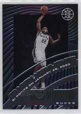 2019 Panini Illusions Season Highlights Sapphire /199 Khris Middleton #13 0h8k