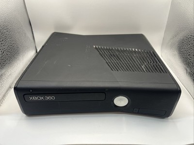 Xbox 360 S Glossy Black Console Only Model 1439 Tested and Working Microsoft
