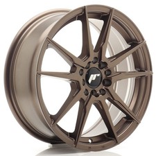 Cerchio in Lega JR Wheels JR21 17x7 ET40 5x100/114 Bronzo Opaco FlowForm