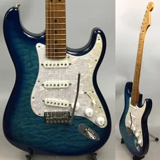 Fender FSR Made in Japan Hybrid II Stratocaster Transparent Blue Burst Used