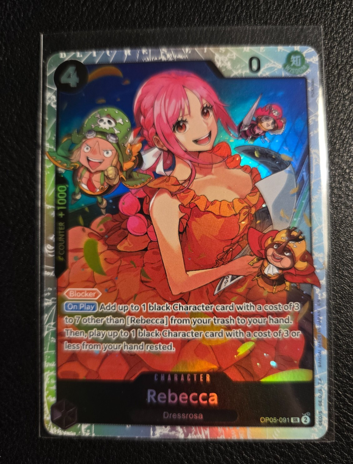 Rebecca OP05-091 Awakening of the New Era Foil