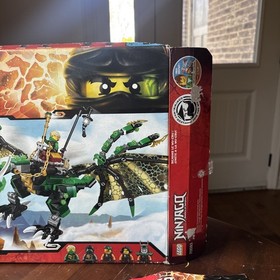 LEGO Ninjago 70593 The Green NRG Dragon Box & Manual - Partially Complete