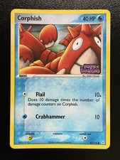 2006 CORPHISH Pokemon Card #63 63/110 Holon Phantoms Reverse Holo Stamped MP on eBay