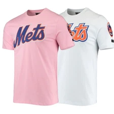 Pro Standard MLB New York Mets Pro Team Mens Crew Neck T-Shirt LNM131583