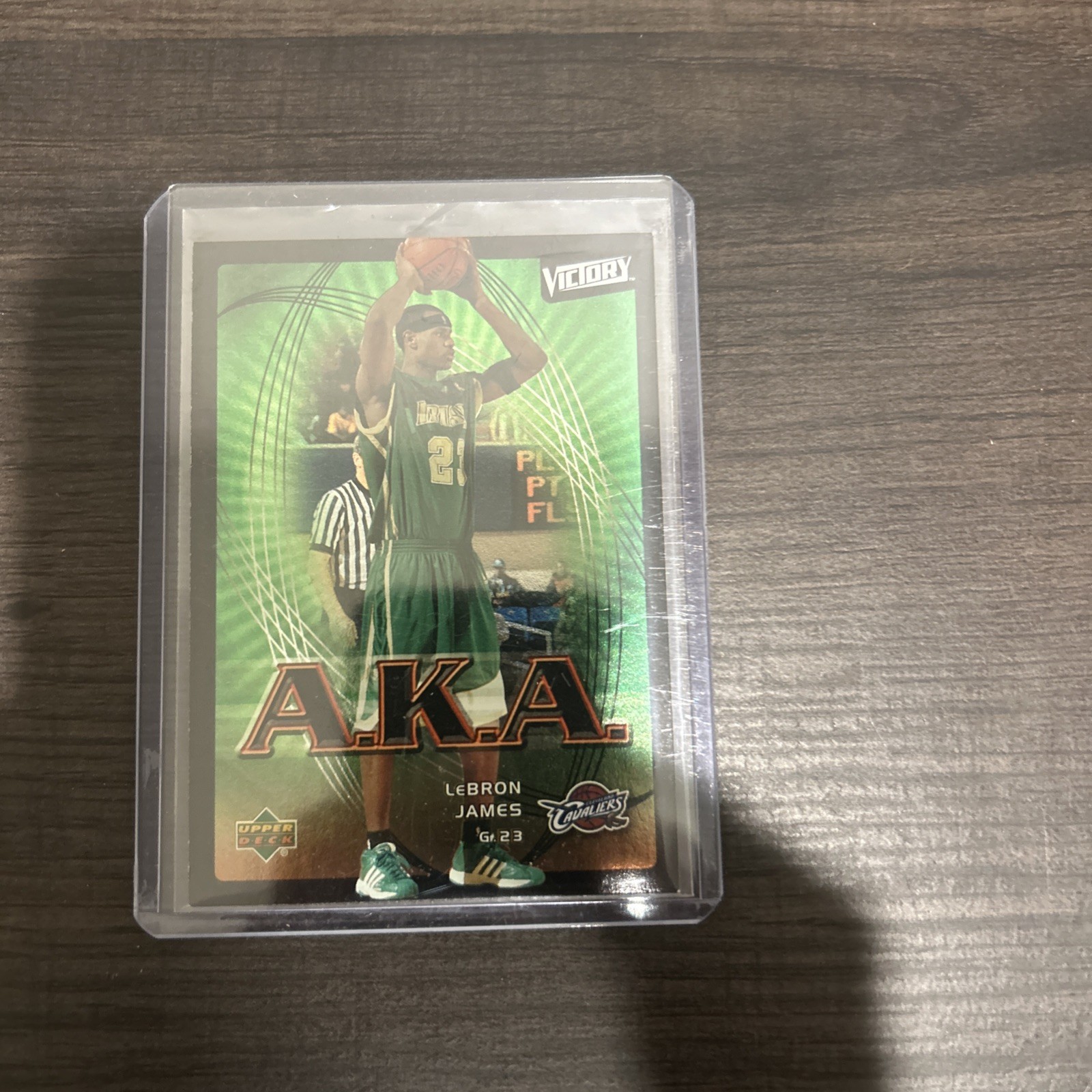 2003-04 Upper Deck Victory - A.K.A. LeBron James #206 (RC)