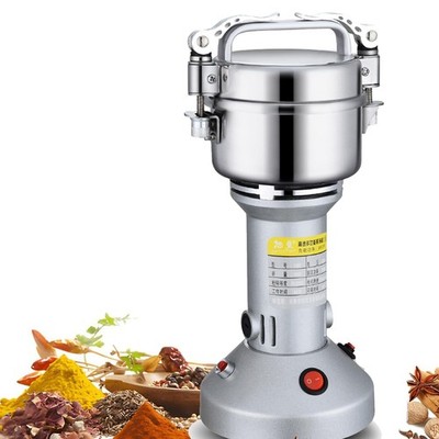 Stainless Steel Grain Mill - Electric 850W High-speed Grinder for Corn, Wheat...