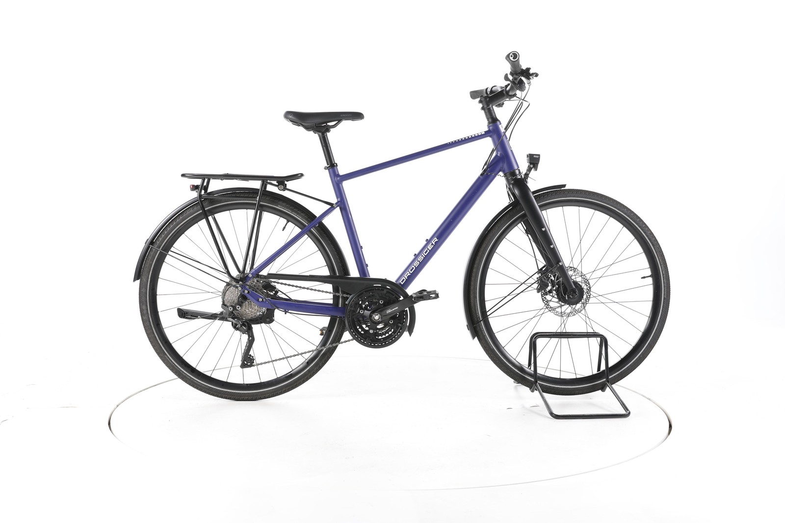 Drössiger Trekking 2 Vélo de ville et de trekking Batterie  28" violet Pro vélo