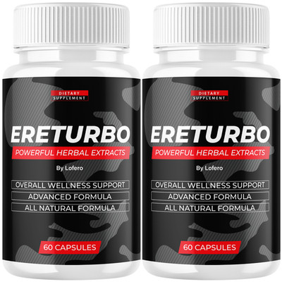 Ereturbo Capsules Ere Turbo Performance Pills For Men Advanced Formula (2bottle)