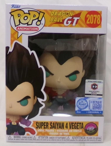 Funko Pop! 2078 Super Saiyan 4 Vegeta Chase Dragon Ball GT Chalice Pre-Release