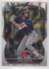 2023 Bowman Chrome Prospects Lava Refractor /399 Juan Chacon #BCP-105 oh8