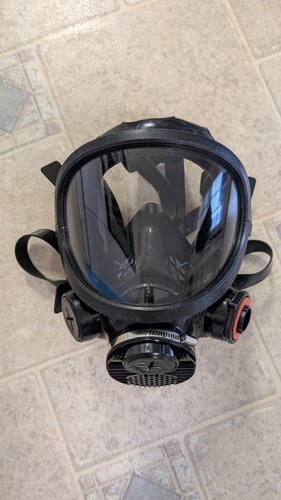 3M 7800S-Large Full Face Respirator Mask Size Large No Filters