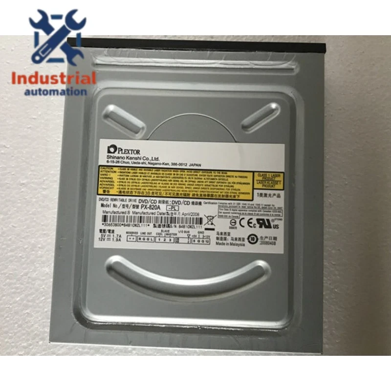 1PC NEW FOR PLEXTOR PX-820A IDE parallel port DVD burner optical drive black - Image 3 of 4