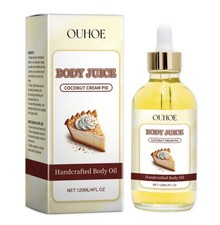 Handcrafted Coconut Cream Pie Body Oil Body Juice 120 ML./FL.4 Oz.New (Closed)