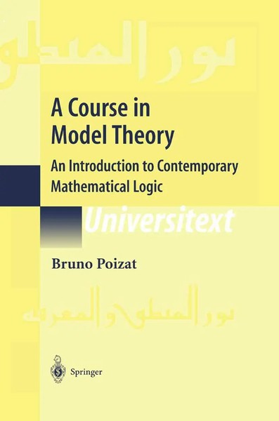 A Course In Model Theory An Introduction To Contemporary Mathematical Logic Buch-image