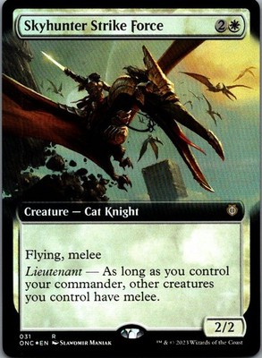 Commander: All Will Be One #31 Skyhunter Strike Force (Extended Art Foil)