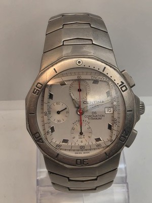 Certina DS Coronation Titanium Automatik Chronograph 674.8180.12 Schweizer Uhr