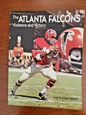 NOS Atlanta Falcons Violence and Victory by Furman Bisher Dan Hampton Cover