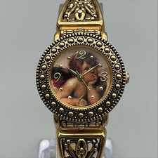 Vintage SII Angel Cherub Womens Watch 26mm Go...