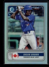 2020 Bowman #STG-DB Dasan Brown Chrome Spanning the Globe