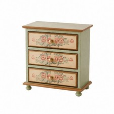 Tabletop Storage Cabinet Vintage Desktop Organizer Compact for Women,