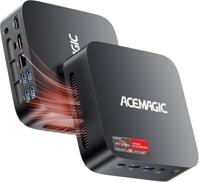 ACEMAGIC 4K Mini PC Windows 11 Pro AMD Ryzen 2544 Micro PC 16GB DDR4 512GB SSD