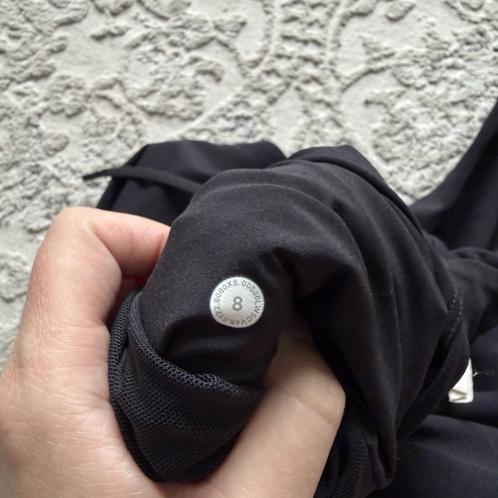 Lululemon Keep Moving Joggers Solid Black Elastic… - image 7