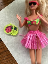 Vintage 1990 Hawaiian Fun Barbie- Hula Skirt Scent Bracelet 5940