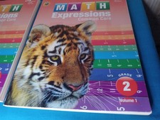 Grade 2 Learn Math Expressions Home School Student Activity Book, Volume 1  2