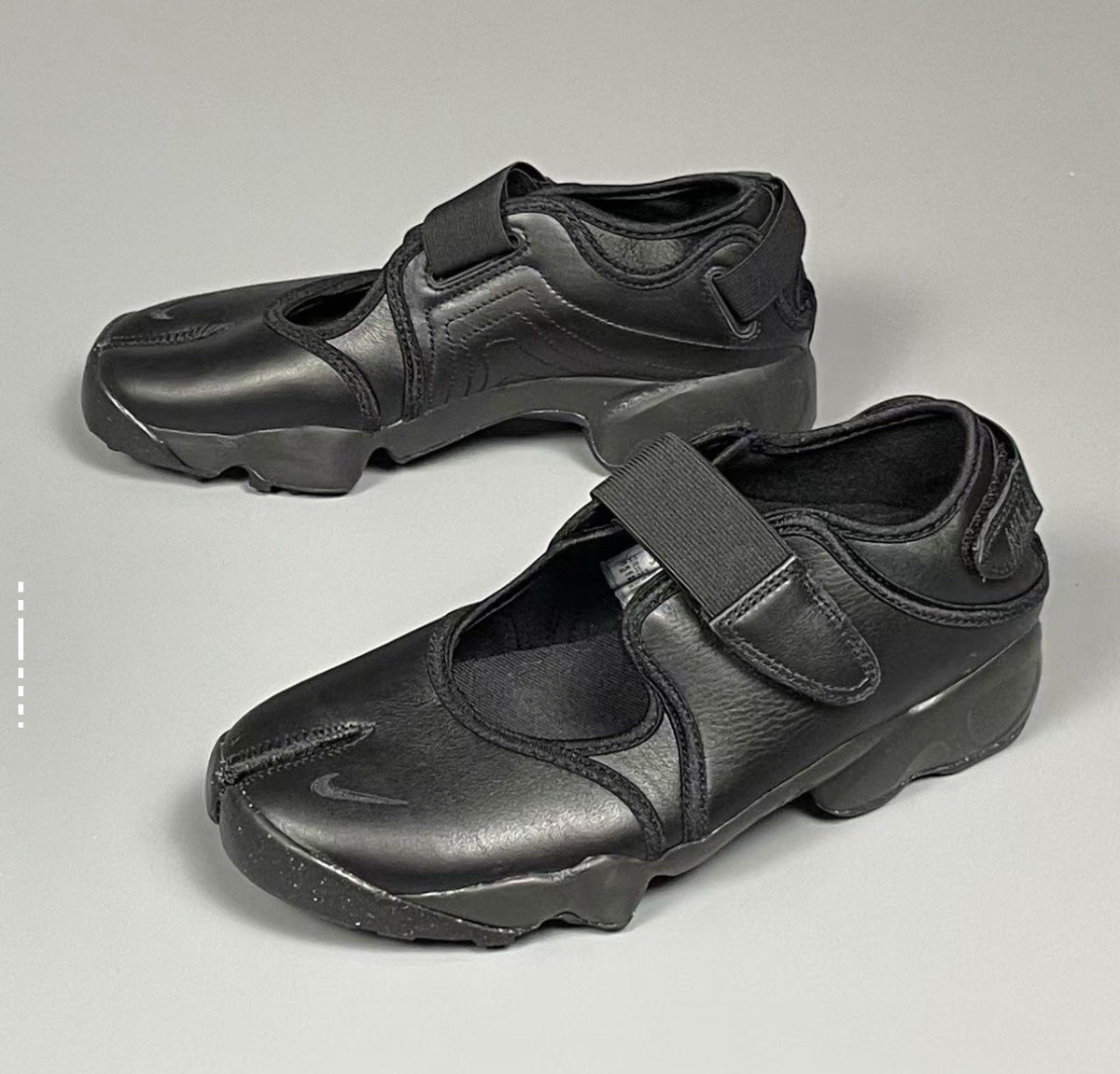 Nike Air Rift Leather Triple Black Women's - HM5737-002 Women