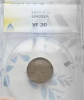 1909-S Wheat Penny VF 20 Graded Nice Coin, Key Date