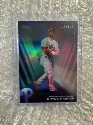 2022 topps x steve aoki Bryce Harper 115/150