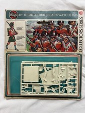 VINTAGE AIRFIX  54MM 42ND HIGHLANDER BLACK WATCH WATERLOO FIGURE #01552 BLISTER