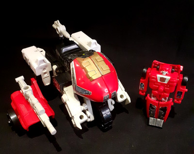 Transformer G1 1989 Pretenders Vroom Komplett tVintageop sammler