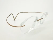 Silhouette 5515 Eyeglasses FRAMES 8540 Matte Gold ..[]17-140 Titanium L600