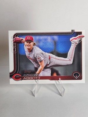 Andrew Abbott 2025 Topps #140 Cincinnati Reds