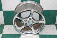 00-04 Corvette Dmg Chrome Rear Alloy Wheel Rim 18x9.5 Five 5 Spokes Oem