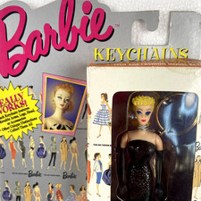 Barbie Solo in the Spotlight Keychain Figural Movable Arms Boxed Basic Fun
