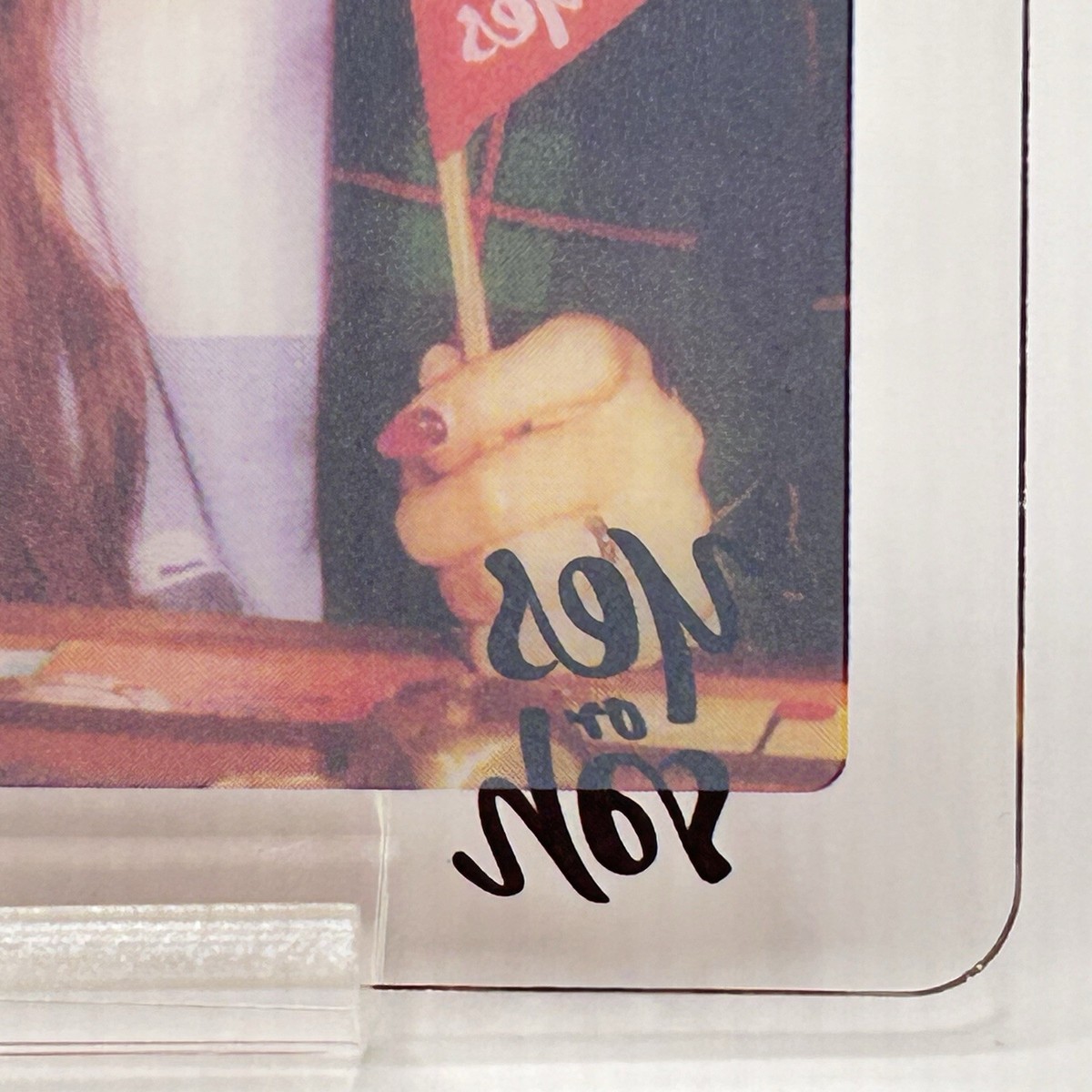 TWICE Sana Ttrading Photo Clear Card Cute Very Rare Japan Limited