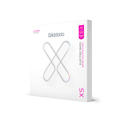 D'Addario XSB45100 Nickel Bass Guitar Strings; 45-100