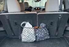 Trunk (Behind 3rd Row Seats) Envelope Style Cargo Net for Audi Q7 SQ7 2017-2025