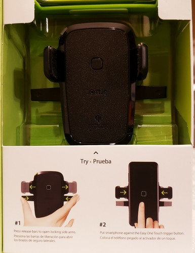 iOttie Easy One Touch Wireless Air Vent Mount with Qi Fast-Charging - Picture 12 of 12