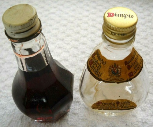 **FOUR MINIATURE BOTTLES FOR DISPLAY/THEATRE OR STAGE PROPS ETC.** - Picture 2 of 3