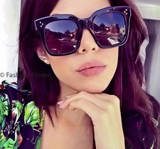 Oversized Square Big BOHO Fashion Jackie O Top Designer Sunglasses