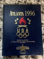 Atlanta 1996 U.S. Olympic Commemorative Book CENTENNIAL EDITION GIFT Hardback