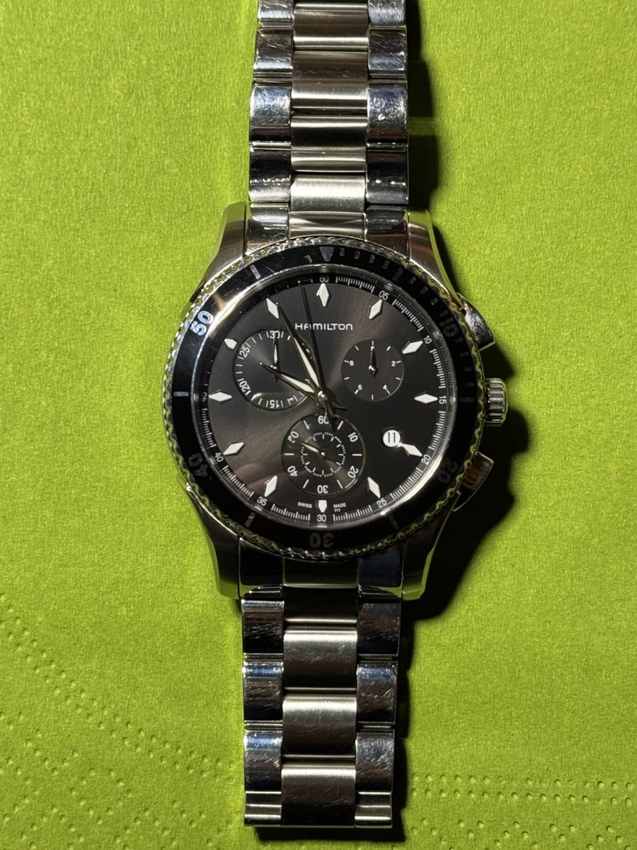 時計 HAMILTON MARTIN BLACK 10K Hamilton Black watches | Hamilton Watch