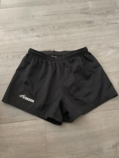 rugby shorts - Match - Union - League -  Black -age 8