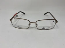 STETSON EYEWEAR ST 1804 LIGHT BROWN 183 57/18/145 FLEX HINGE DW53