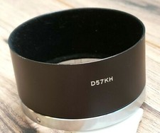 ORIGINAL GENUINE MINOLTA D57KH LENS HOOD JAPAN "great for minolta 100mm f2.5"