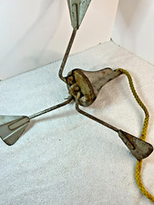 Vintage boat anchor  unusual Yanker inc Kansas city MO post o box 5 pounds